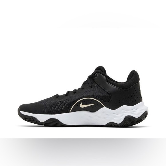 Nike Men’s Fly.By Mid 3 'Black Metallic Gold Star' NEW - Picture 1 of 9
